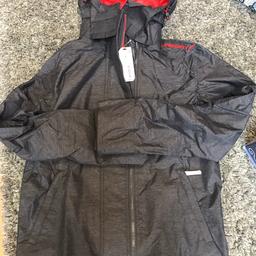 Brand new superdry dark grey windcheater. Size large. All tags still on. 3 zip sections. Excellent condition not warn due to having a duplicate coat.