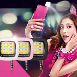 Tragbare Wiederaufladbare 16 LED Selfie Flash Lampe für Handy. Farbe: rosa
Zustand ist wie neu, ohne kratzen.



Überweisung/Paypal vorhanden und Versand wäre kein Problem. Rücknahme und Umtausch ausgeschlossen.