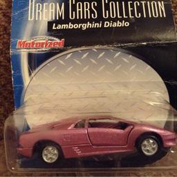 Dream Cars Collection motorised Die cast metal collection scale 1.40
Never been out of packaging
Collection only
