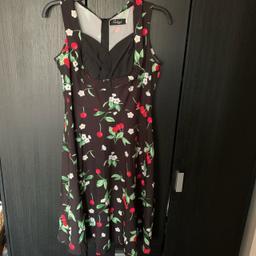1950’s style dress, only worn once so good condition size large