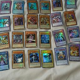 24 rare holographic yugioh cards. all in mint condition and all are holographic. Do not hesitate to contact me and we may be able to negotiate on a fair price. Delivery prices may vary depending on your location. price is for all the cards in the picture.