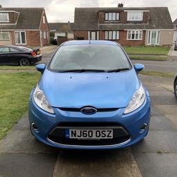 2010(60) FORD Fiesta Zetec 1.25 3Dr
Petrol
2 Former Keepers
59,500 Miles
Full Service History
MOT Until Nov 2020

Perfect for a first little car, only selling due to needing bigger!