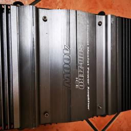 Good condition fully working this is a 2 channel amplifier which has not really been used