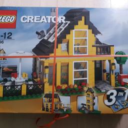 Lego Creator 4996
3 in 1 ... Man kann damit 3 verschiedene Häuser bauen
Vollständig
Sehr guter Zustand, Orginalkarton hat minimale Gebrauchsspuren, mit Bauanleitungen
Ab 8 Jahren 

Versand und Abholung 
Versand gegen Aufpreis