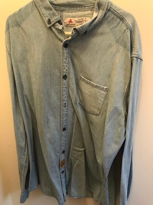 Buy & Sell Bexley Sidcup - Bexley - Photos for Label Lab Size Large Men’s Denim Shirt 👕