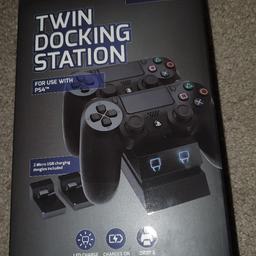 twin docking station ps4 brand new in box