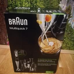 verkaufen Neu OVP Stabmixer der Marke Braun inkl Zubehör Set.