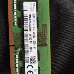 2 x 4gb ddr4 laptop ram
2666 mhz

Perfect working order.