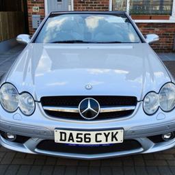 Mercedes CLK350 

Ulez compliant
3.5 Petrol
Automatic with paddle shifts
2007
131k miles
Full grey leather seats (electric)
Front heated seats
Air conditioning
Major service recently carried out  
Amg Alloy whels recently refurb
Amg body as standard
Michellin pilot tyres all round
Front brembo discs and pads replaced
Dynavin head unit with DAB radio/memorycard/dvd