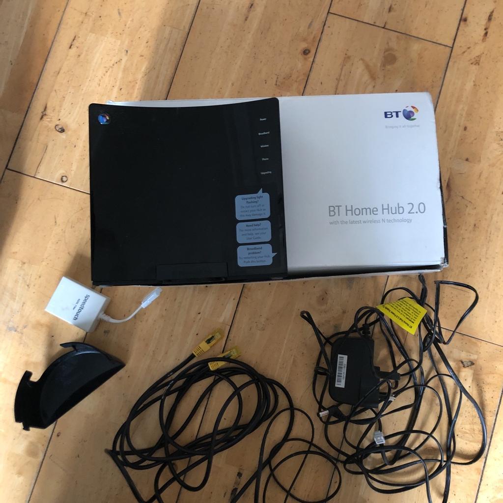 Bt broadband home hub 2.0
Including full equipment and accessories