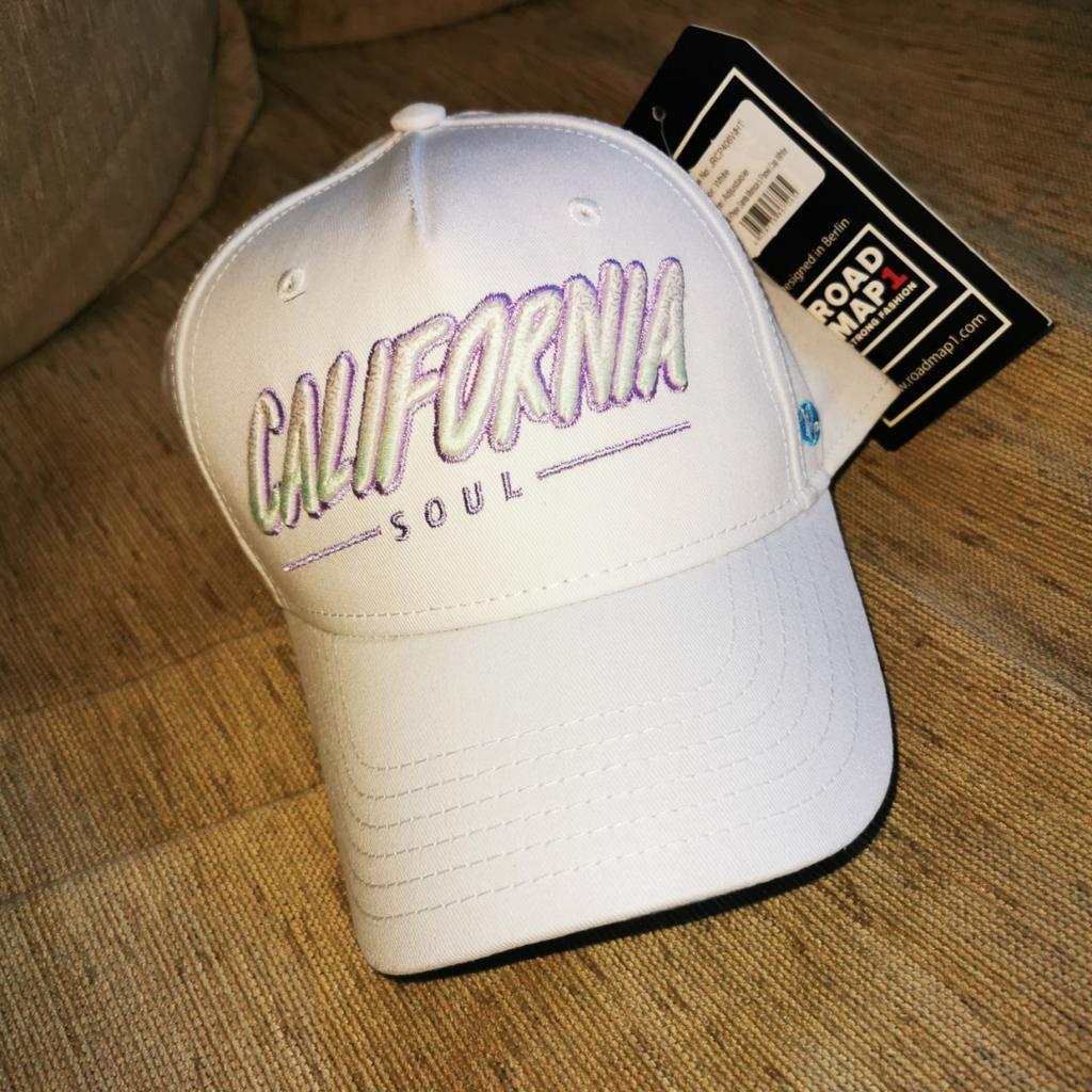 Verkaufe nagelneues Cap "California Soul"

Farbe: weiß

Mit Größenverstellung

Versand ist möglich