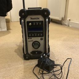 Makita dab radio dmr104 model, in good working condition. A little scruffy supplied with mains lead, NO batteries or charger. Located in edenbridge but will post at buyers expense through PayPal.
£80 ono