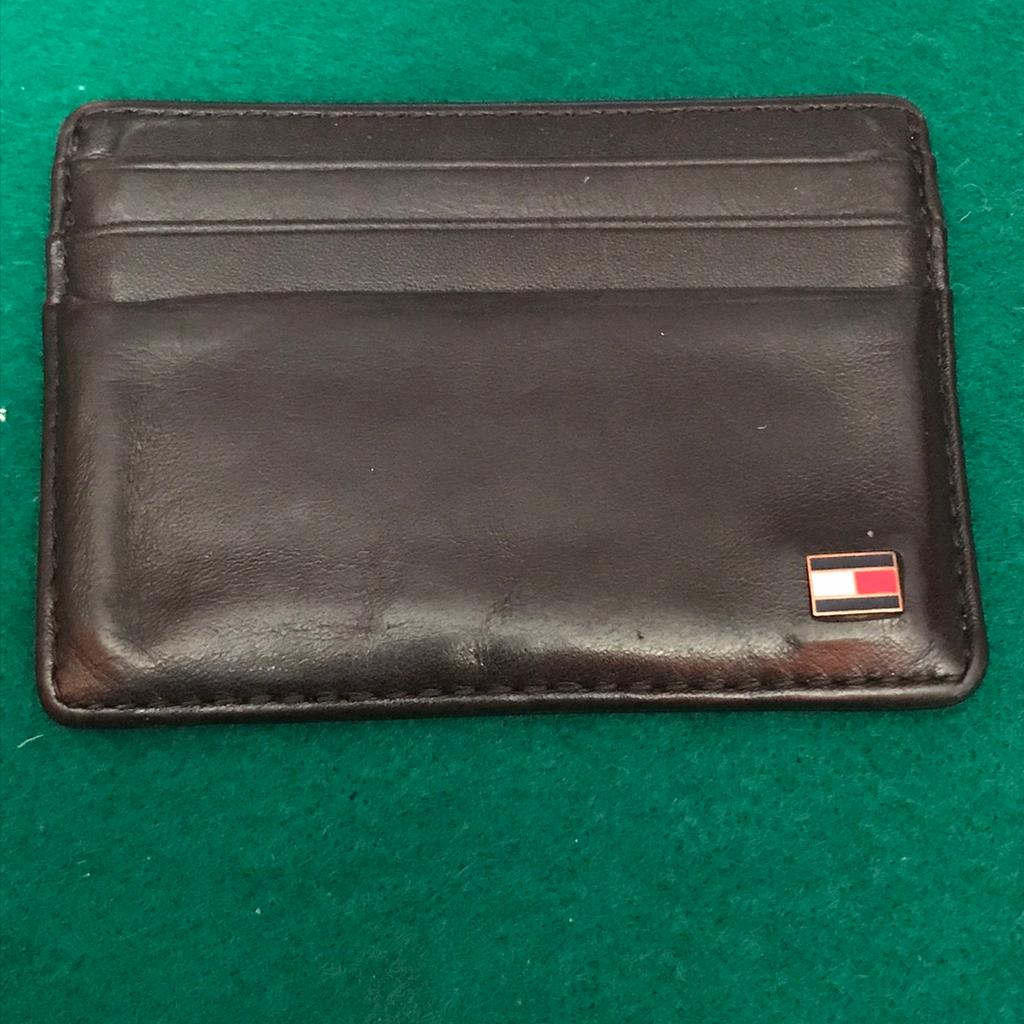 Genuine Hilfiger wallet. Used, but in good condition. Please look at the attached pictures for more details. Can accept PayPal collections or delivery if close by