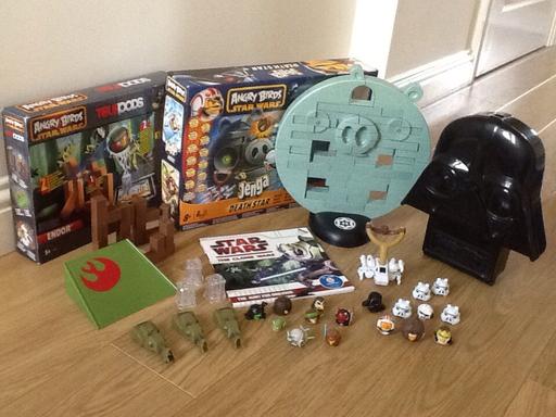 Buy & Sell Lincolnshire South Kesteven - Photos for Angry Birds Death Star Jenga & Endor Telepods