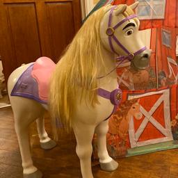 Large rapunzal horse comes with Apple and bag £30 no offers