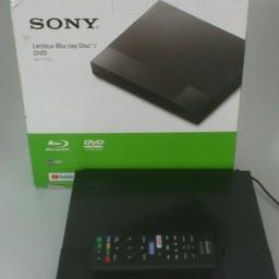 Sony BDP-S1700 Blu-ray Disc Player - OVP + Anleitung - sehr gut bis neuwertig

Preis ohne evtl. Versandkosten.

Der Player wurde lediglich 3-4 mal benutzt und ist somit als neuwertig zu bezeichnen (einige wenige Staubablagerungen - s. Abb.)

Techn. Daten etc. finden Sie aktuell z. B. auf:
"sony.de/electronics/blu-ray-disc-player/bdp-s1700"
OVP: € 95,00