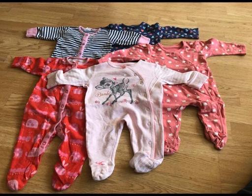 Buy & Sell Barking and Dagenham Romford - Barking and Dagenham - Photos for X5 Baby Girls Sleep-suits Age 0-3 Months