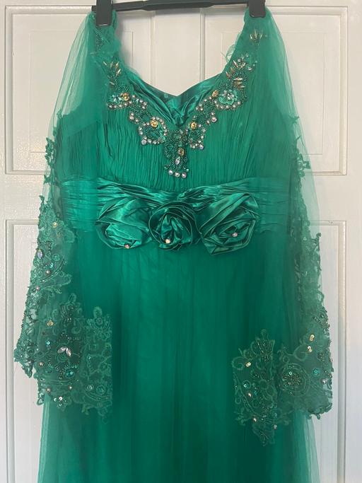 Buy & Sell South West London Richmond upon Thames - Photos for Beautiful Green Wedding/Nikah Dress