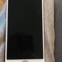 Looking to sell my lovely red iPhone 7 128gb it’s in very good condition apart from a small hair line crack at the bottom corner comes with the box and charger looking 170 pick up lochwinnoch