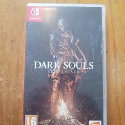 dark souls remastered nintendo switch

I played it once but its not for me