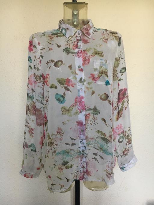 Buy & Sell Merseyside Sefton - Photos for Ladies size 12 New Look Flower Blouse Shirt