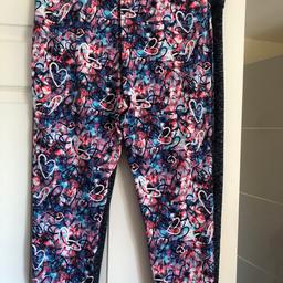 2 pairs of leggings size 14 and large never been worn