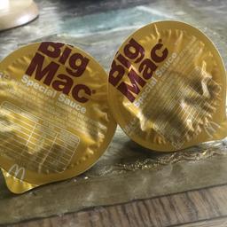 I have around 30 Big Mac source dips, £2 each or 8 for £10