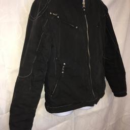 Ktm mans biker jacket extra large colour in black
