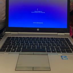 Here I have a perfectly running Hp Elitebook 8460p with Windows 10 on it a built in web cam and intel core i5 and Microsoft office on it I’m not sure of other specs I’m not a computer geniuses but it’s got a few scratches but mouthing major.