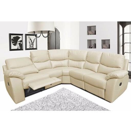 Buy & Sell West Midlands Birmingham - Photos for BRAND NEW CHICAGO WHITE PU RECLINER SOFA 3+1