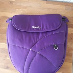 Apron in damson fits pioneer/ wayfarer pram from smoke and pet free home ( collection only 🙂