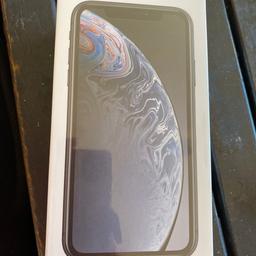 Brand new unopened (sealed) 64g iPhone XR for sale. 
In black.