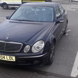 mercedes e320cdi 
high mileage but drive very good never let me down.
very strong and very fast car.