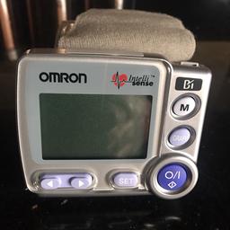 Omron R7 Wrist Blood Pressure Monitor
Excellent Condition only used once