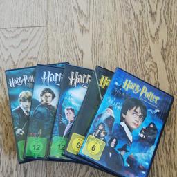 Dieses Harry Potter DVD Set hat 5 Filme dabei.
Alle DVD's vorhanden.