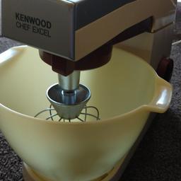 Kenwood food processor machine in excellent working condition. 7 speed. very versatile machine. Makes short work of mundane tasks.
Great for dough(chapati, pastry, filo etc) making, mixing, blending etc. Makes cooking/baking work miles easier.
Comes with whisk & k attachments and acrylic bowl. With the right accessories can shred, mince, extract juice, liquidise, cream, grind coffee, pasta, peel potatoes.
Other attachments/accessories not hard to find eBay Gumtree etc.
