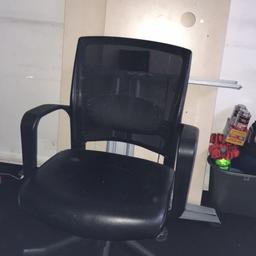 office table and office chair as a set for sell if you want separate it’s £50
