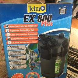 Tetra EX 800 Plus Aquarium Filter System

-> funktioniert einwandfrei

Bei Fragen/Interesse einfach anschreiben.😁