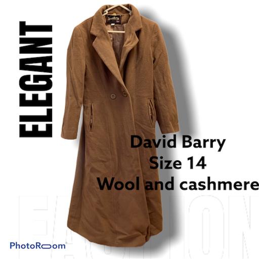 Buy & Sell West Midlands Birmingham - Photos for David Barry long coat size 14 worn once