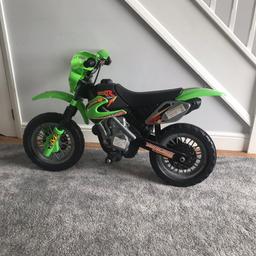 6volt motorbike, good working condition. Comes with charger