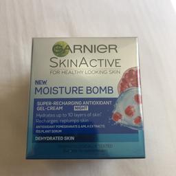Brand new packaged garnier moisture bomb face cream 
50ml