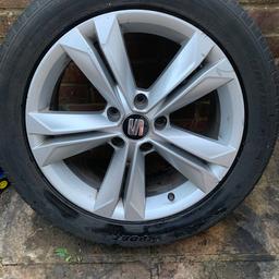 Seat Alhambra alloy wheels 17 with 225/50/17 goodride Tyer , for a spare