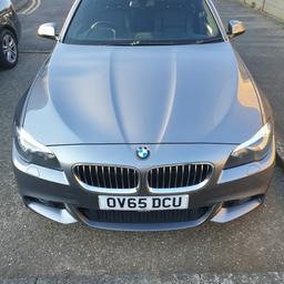 BMW 5 series M-sport (65 reg)
91k miles, HPI clear
Euro6 engine and ULEZ free
MOT till March 2021
Full BMW service history. Last serviced at 90k miles.
4 new brakes and pads fitted by BMW
19 inch M-Sport twin spoke rims with 4 run flat tyres.
Car is in showroom condition with unmarked bodywork and leather interior with heated M-Sport seats. Purchased from BMW showroom in March 2020 for chauffeuring and the car was pco licensed in march but being sold because of lockdown and no work.
