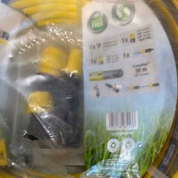 Brand new karcher 30m 13mm hose with fittings