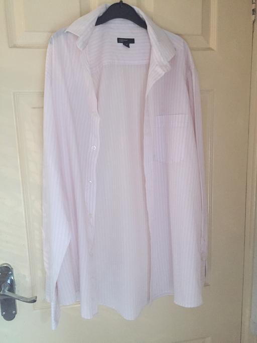 Buy & Sell Essex Chelmsford - Photos for White/pink stripe shirt size 15.5 primark