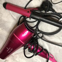- selling due to buying new ones
- still in good condition
- comes without box
- message me if wanting to buy separately
- LEE STAFFORD hairdryer & BABYLISS curler