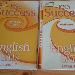 Key stage 3 English workbook and revision guides