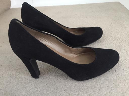 Buy & Sell Hertfordshire Hertsmere - Photos for Unisa ladies black suede high heels size 6