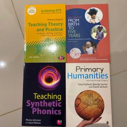 4 teaching books as in pictures