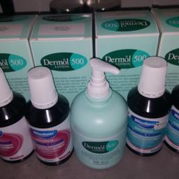 dermol lotion 5 plus alcohol free mouth wash x4